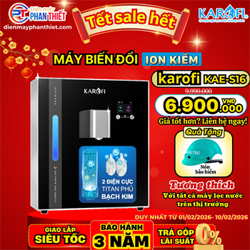 Máy chuyển đổi Hydro-ion kiềm Karofi KAE-S16